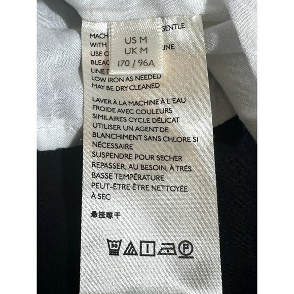 ANTHROPOLOGIE MAEVE Women's Ashleigh Colorblock Midi Sundress Black Size Medium - Picture 11 of 13